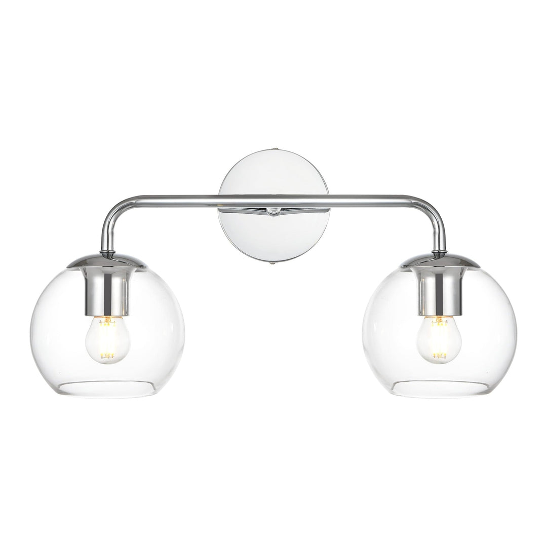 Genesis Vanity Light in Chrome by Living District