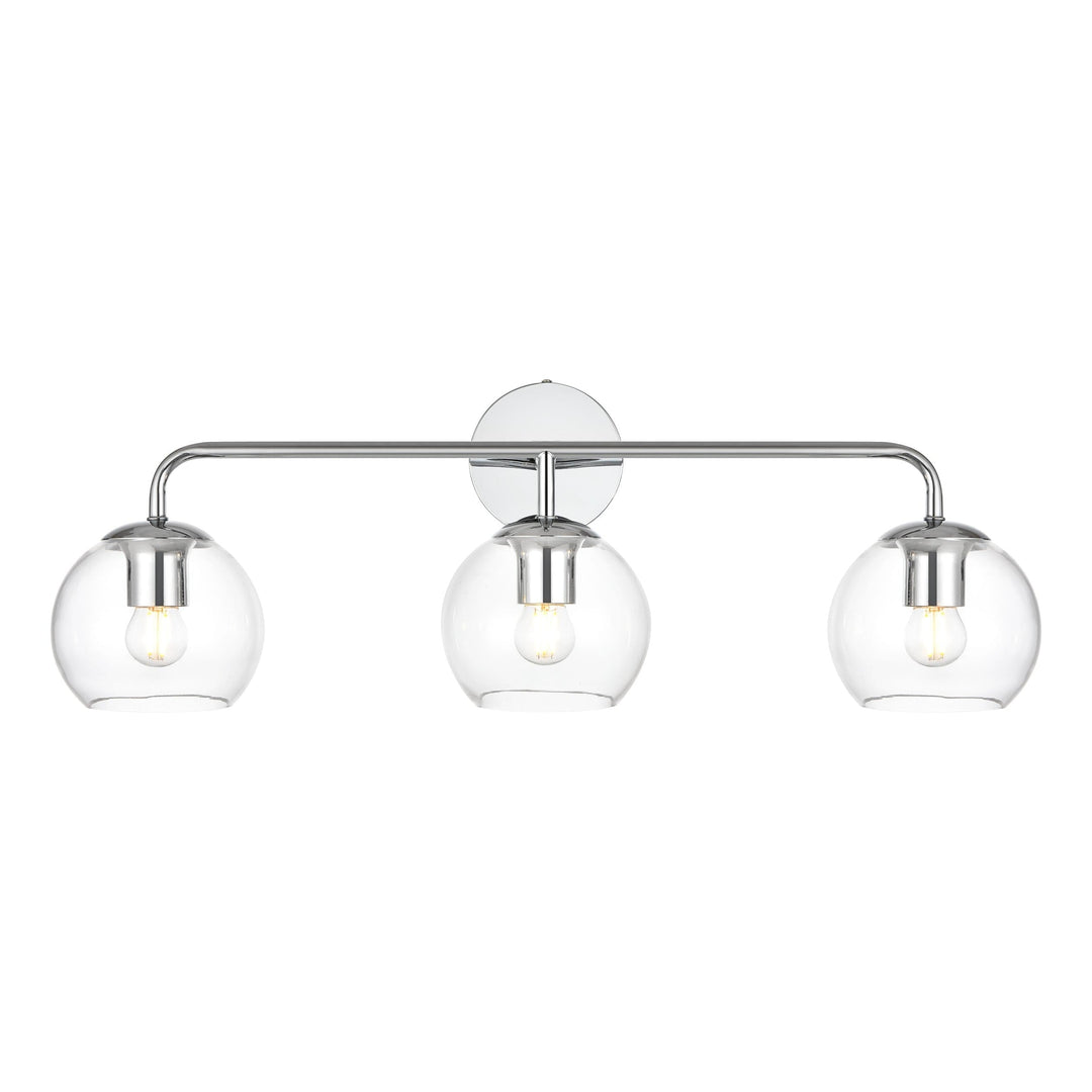 Genesis Vanity Light in Chrome by Living District