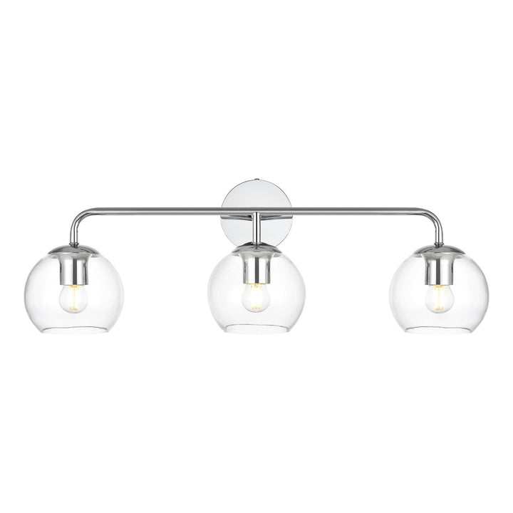 Genesis Vanity Light in Chrome by Living District