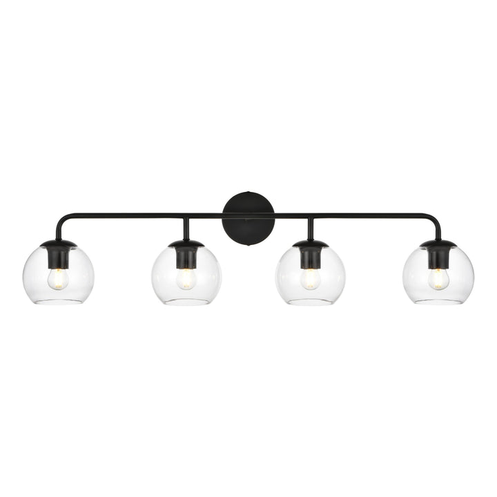 Genesis Vanity Light in Black by Living District