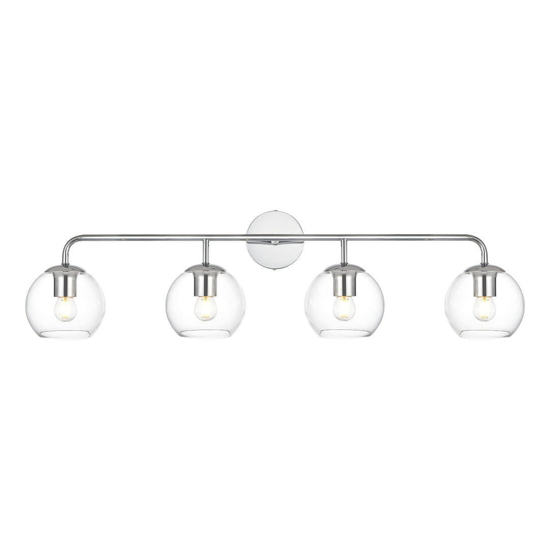 Genesis Vanity Light in Chrome by Living District
