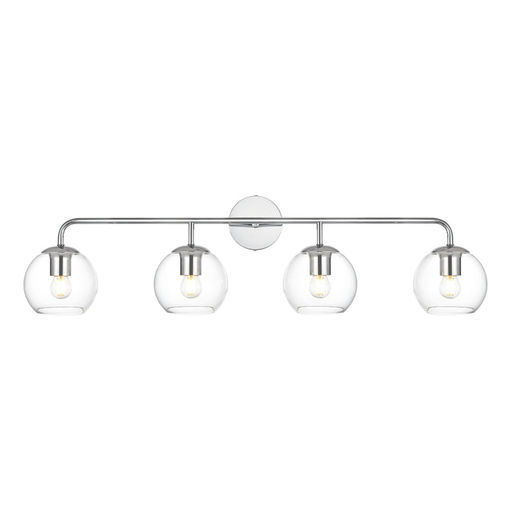 Genesis Vanity Light in Chrome by Living District