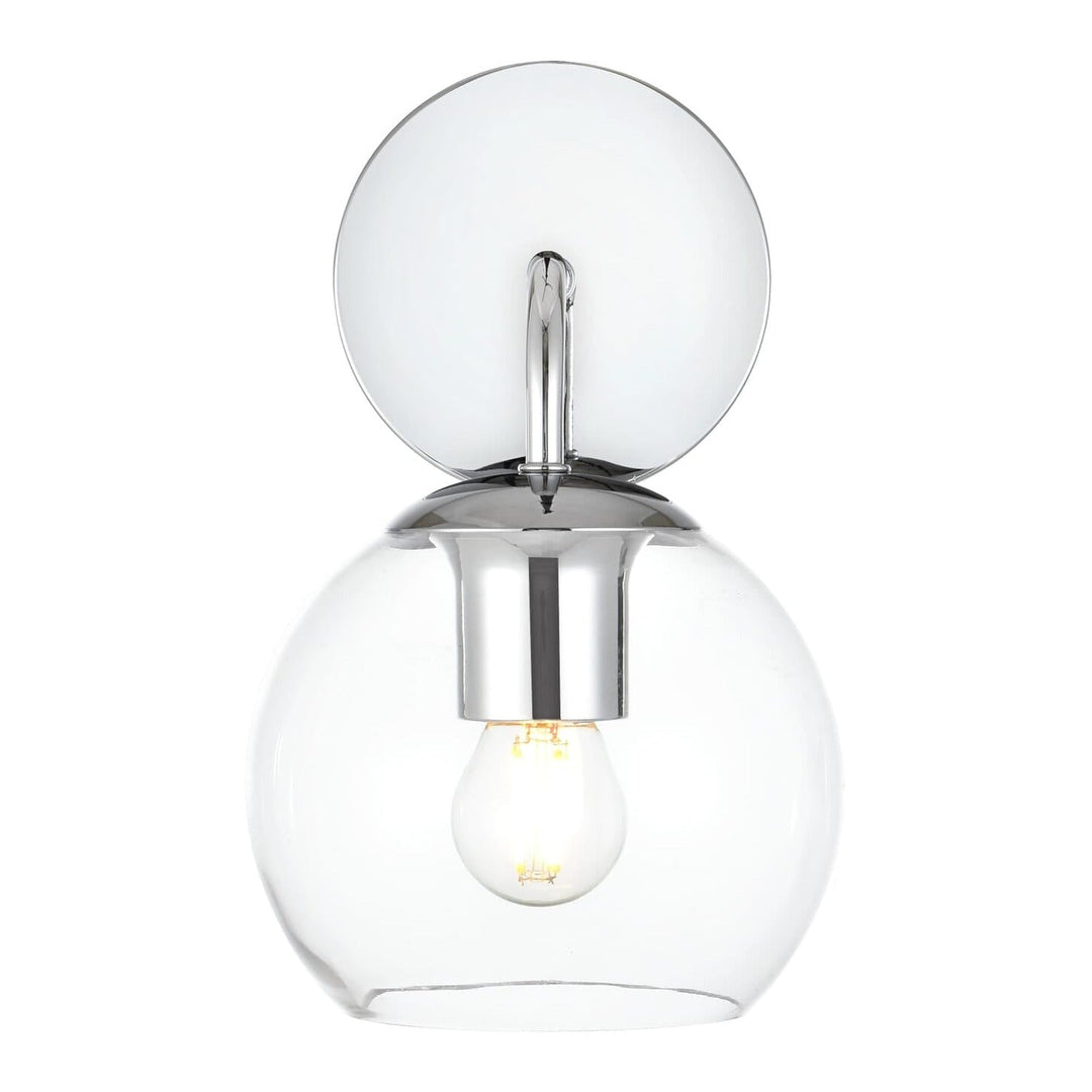 Genesis Wall Sconce in Chrome by Living District
