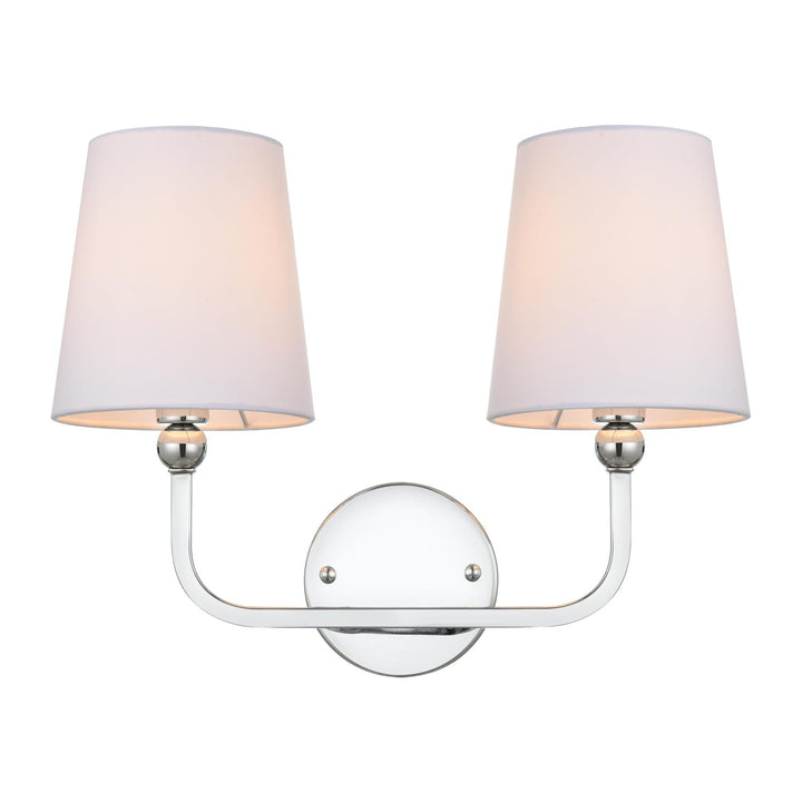 Colson Vanity Light in Chrome by Living District