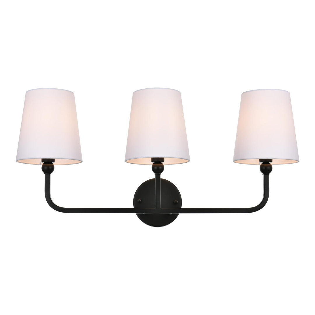 Colson Vanity Light in Black by Living District