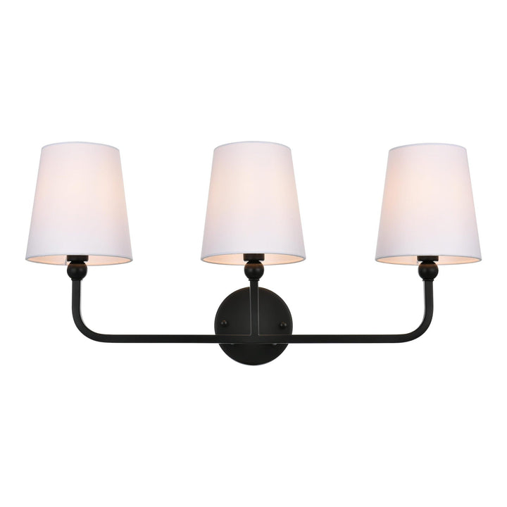 Colson Vanity Light in Black by Living District