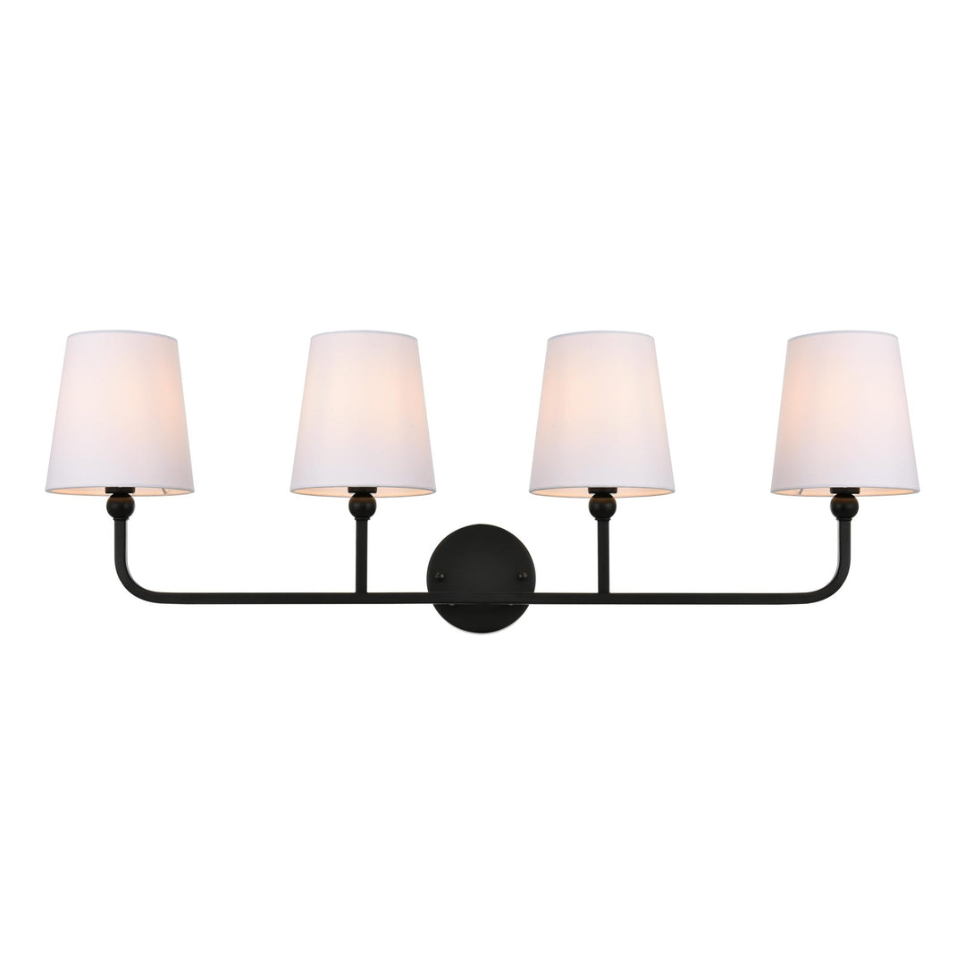 Colson Vanity Light in Black by Living District