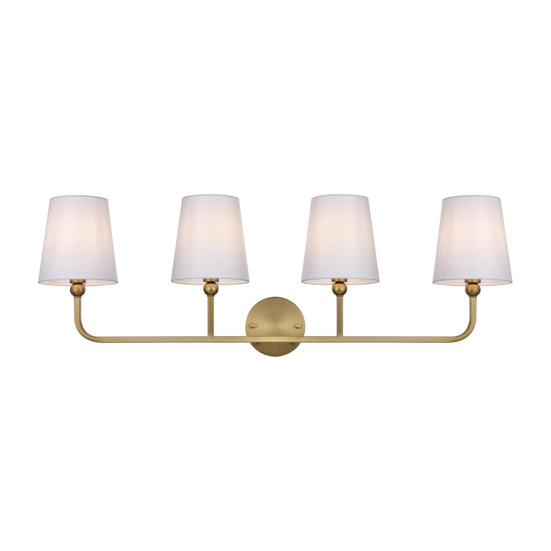 Colson Vanity Light in Satin Gold by Living District