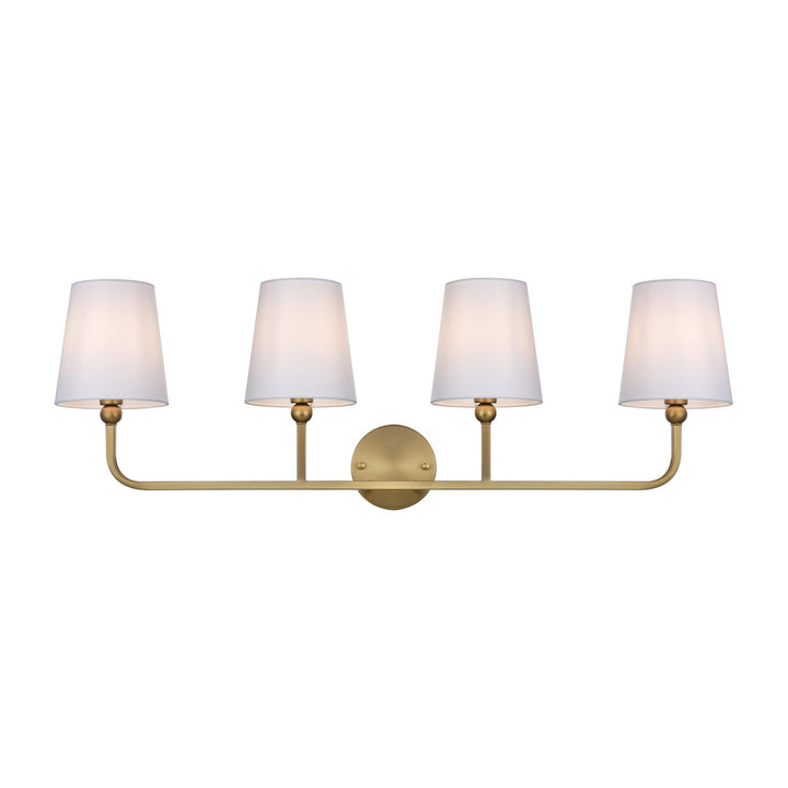 Colson Vanity Light in Satin Gold by Living District