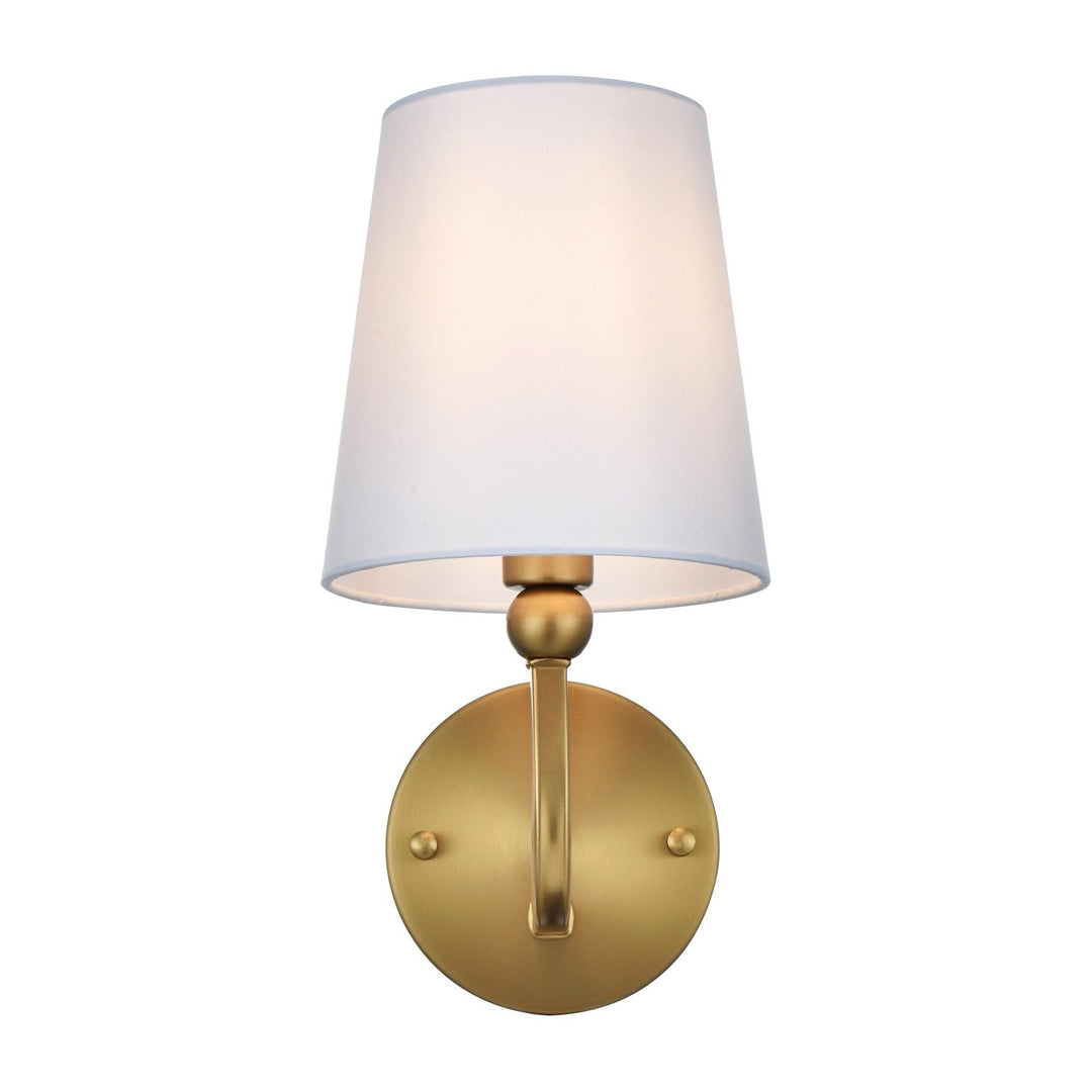 Colson Wall Sconce in Satin Gold by Living District