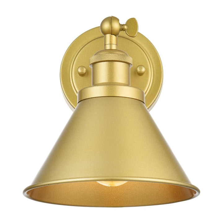 Bentley Wall Sconce in Brass by Living District
