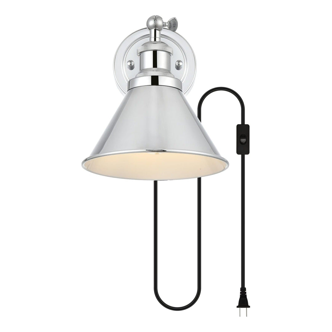 Blaise Wall Sconce in Chrome by Living District