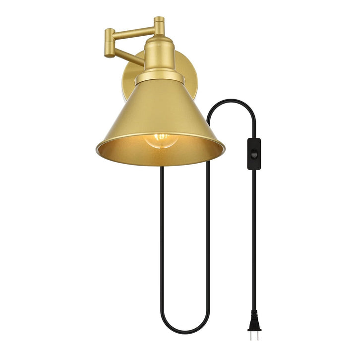 Jair Wall Sconce in Brass by Living District