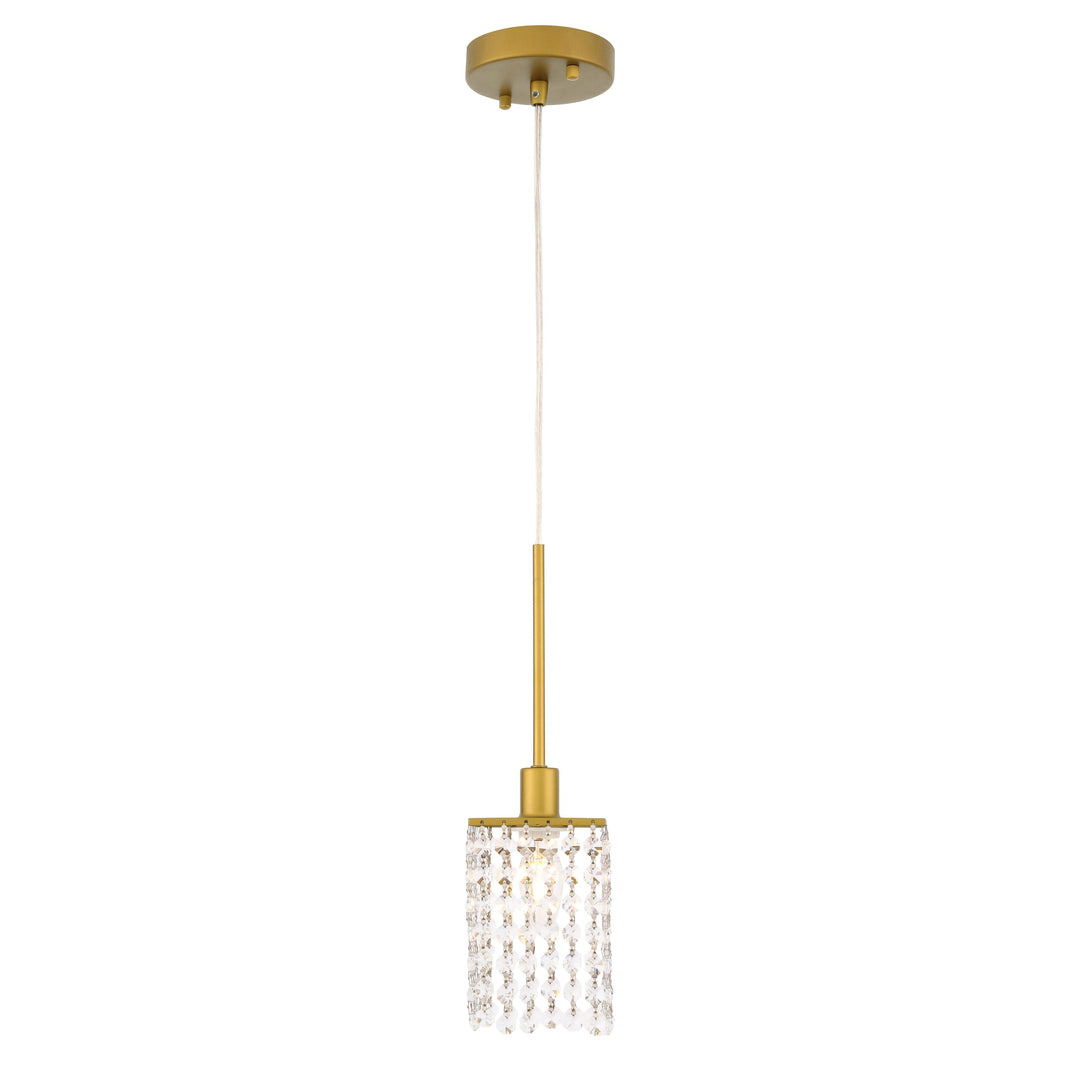 Taylor Pendant in Brass by Living District