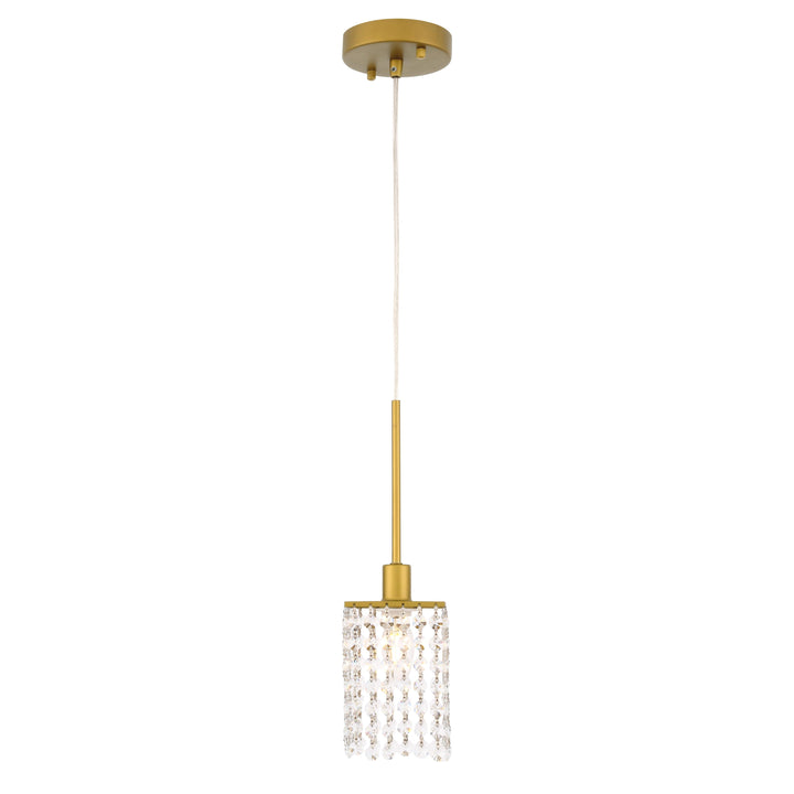 Taylor Pendant in Brass by Living District