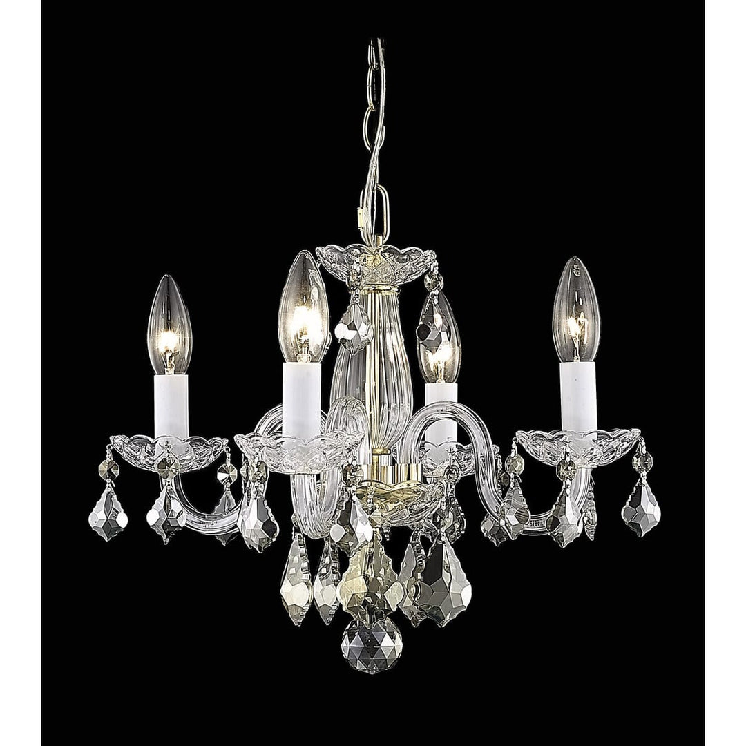 Rococo Pendant in Gold by Living District