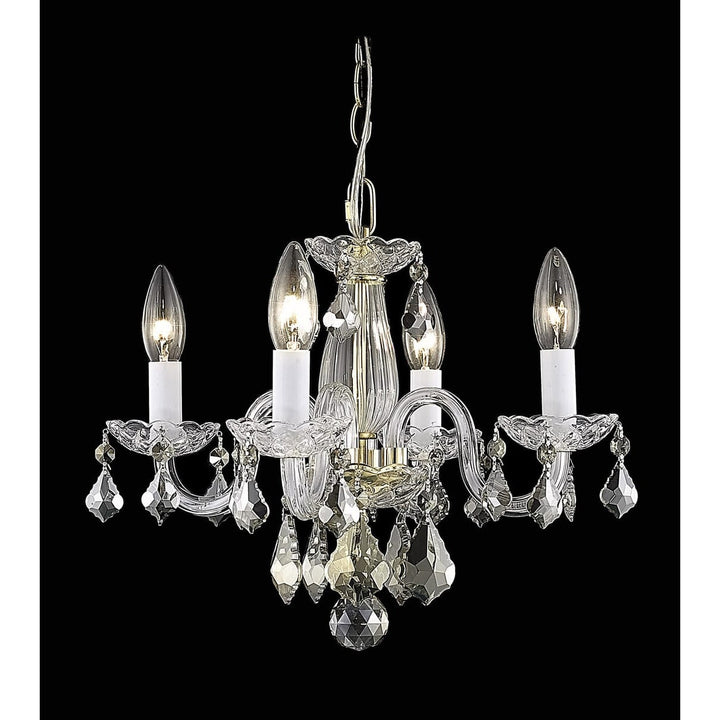 Rococo Pendant in Gold by Living District