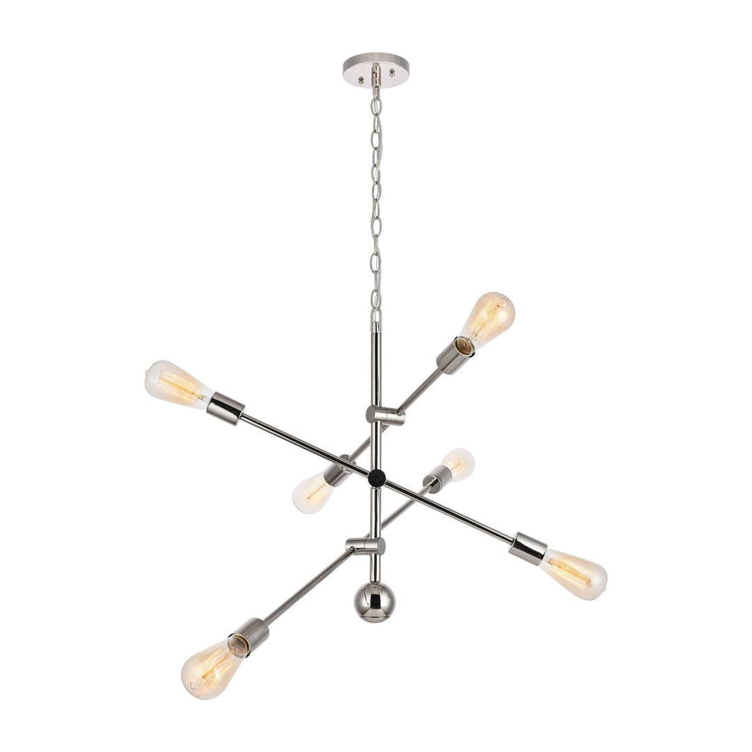 Axel Pendant in Polished Nickel by Living District