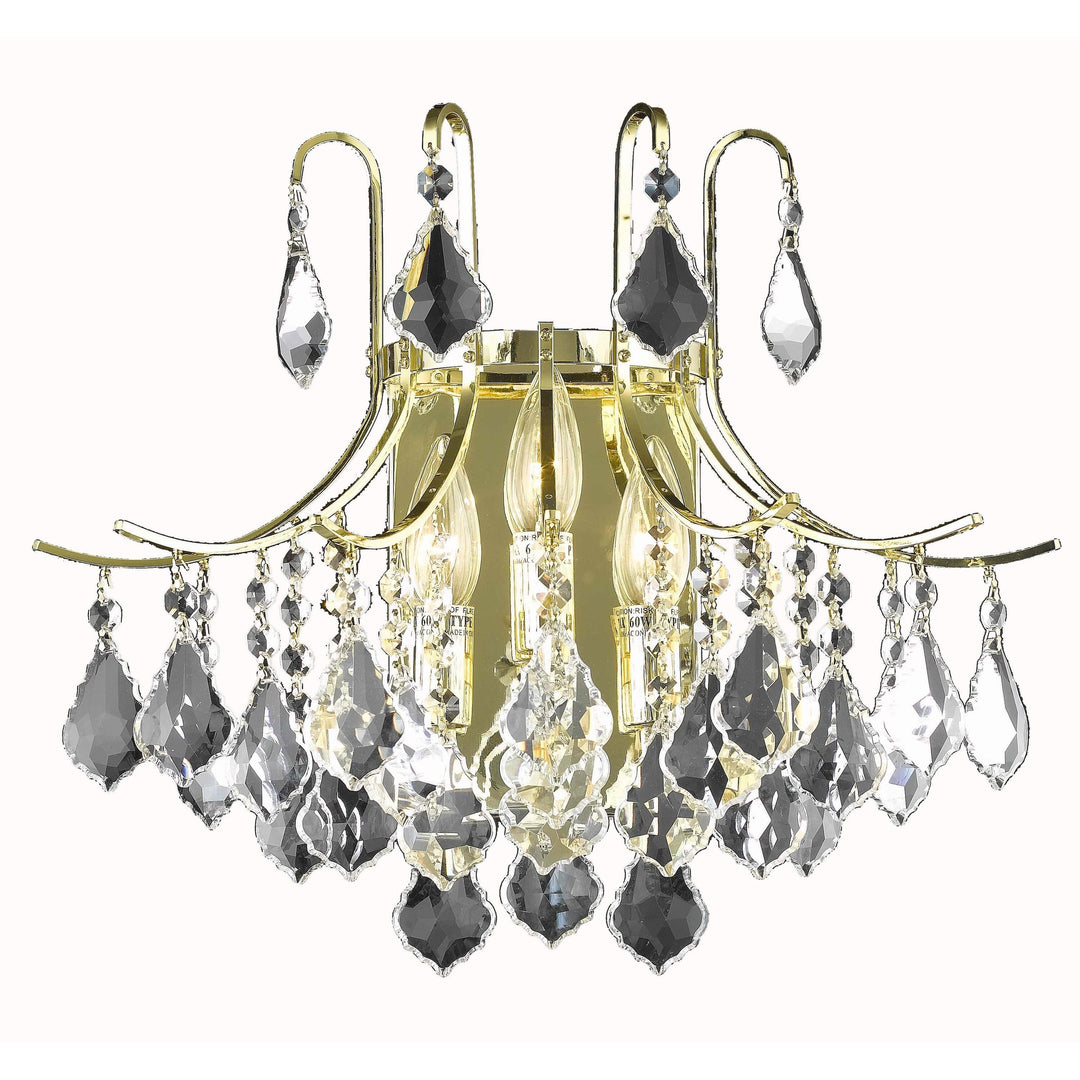 Toureg Wall Sconce in Gold by Living District