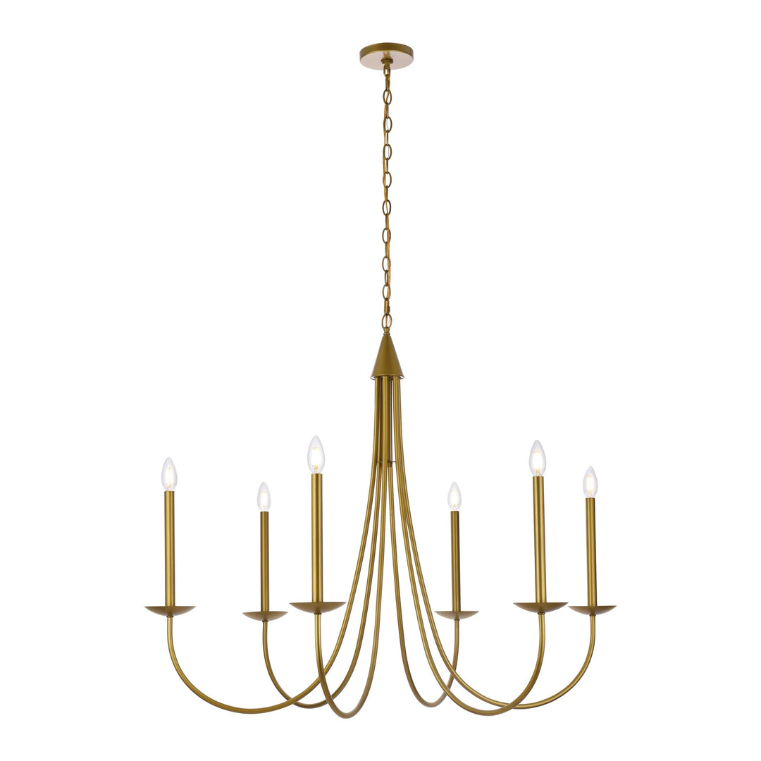 Cohen Pendant in Brass by Living District