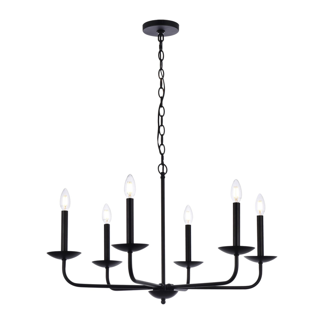Cohen Pendant in Black by Living District