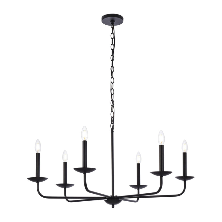 Cohen Pendant in Black by Living District
