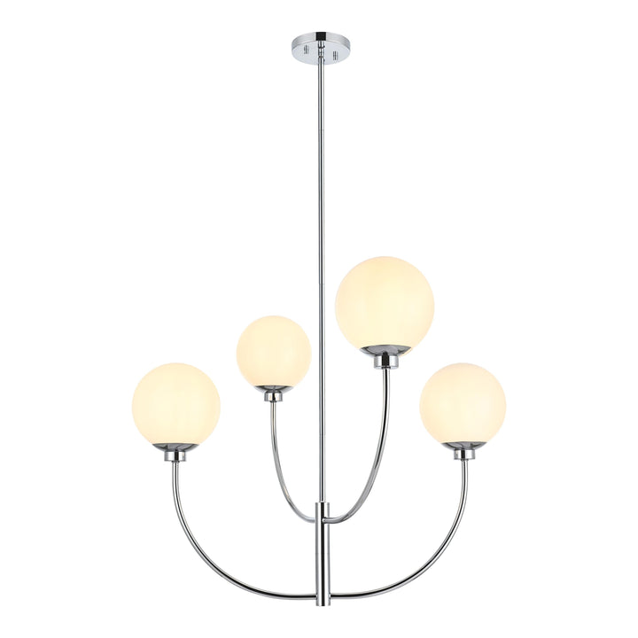 Nyomi Chandelier in Chrome by Living District