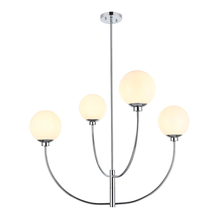 Nyomi Chandelier in Chrome by Living District