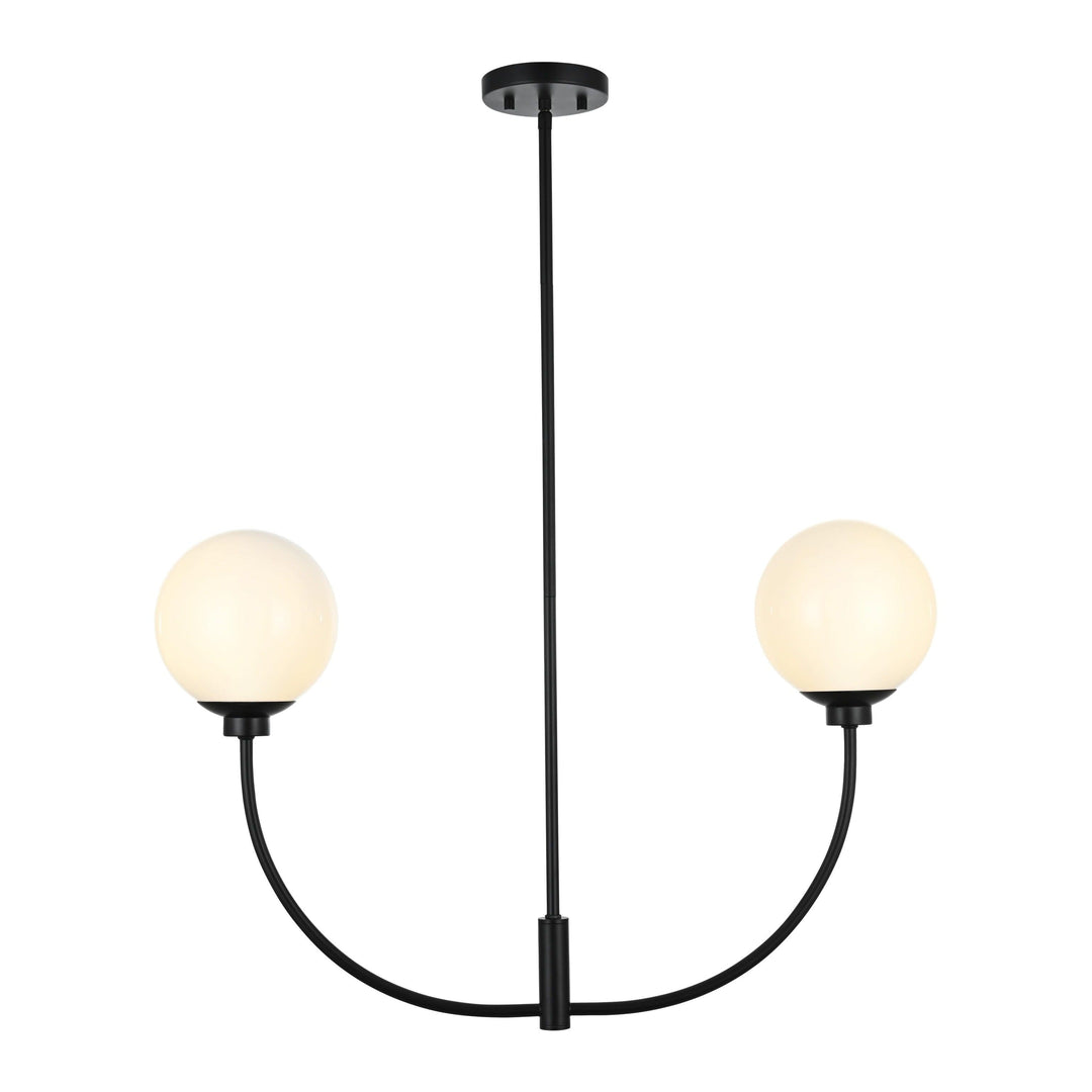 Nyomi Chandelier in Black by Living District