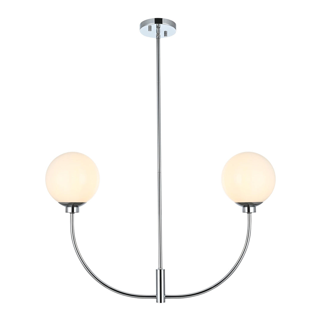 Nyomi Chandelier in Chrome by Living District