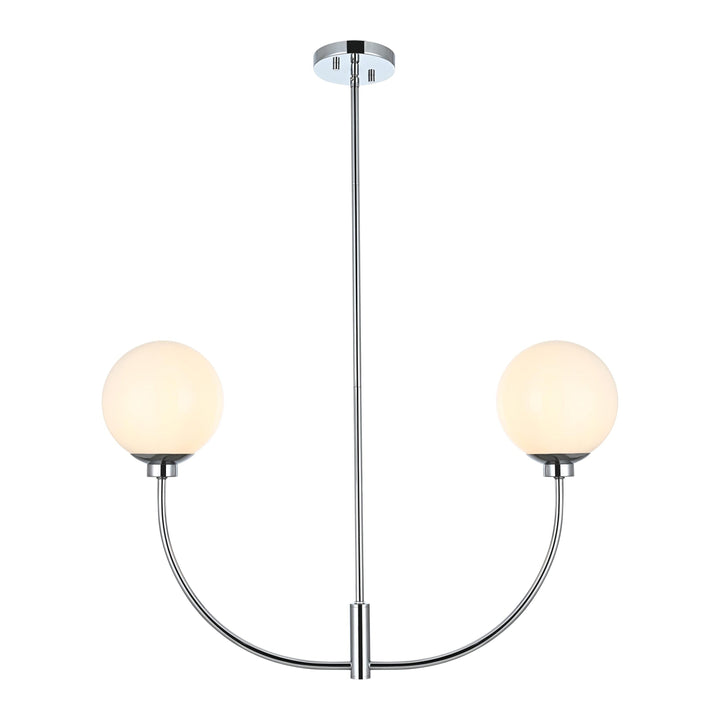 Nyomi Chandelier in Chrome by Living District