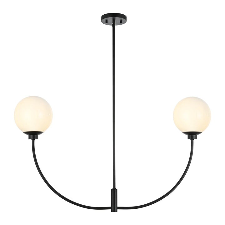 Nyomi Chandelier in Black by Living District