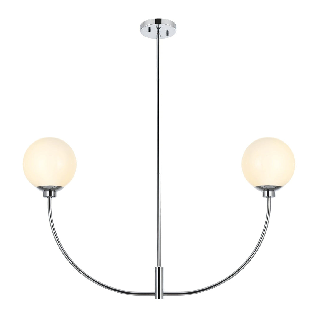 Nyomi Chandelier in Chrome by Living District