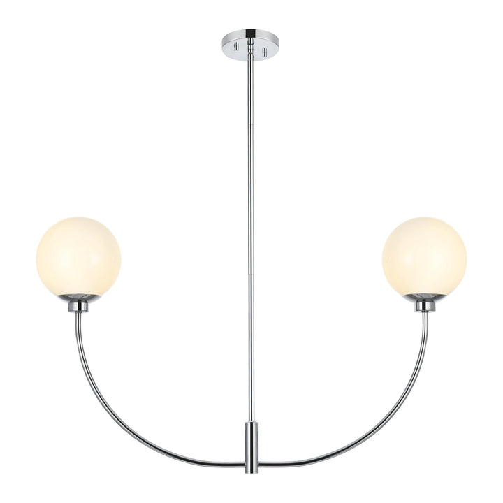 Nyomi Chandelier in Chrome by Living District