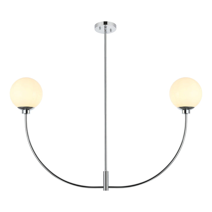 Nyomi Chandelier in Chrome by Living District