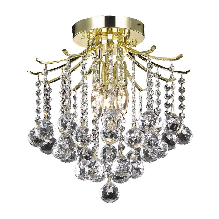 Toureg Flush Mount in Gold by Living District