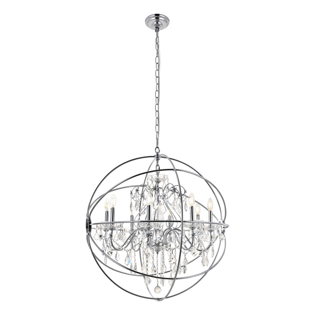 Cordelia Pendant in Chrome by Living District