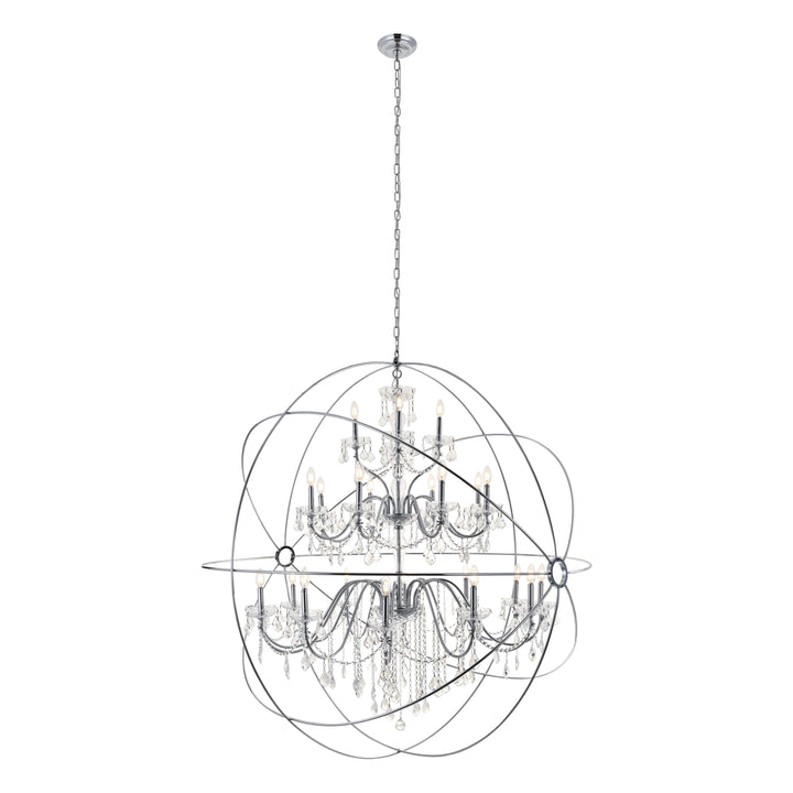 Cordelia Pendant in Chrome by Living District