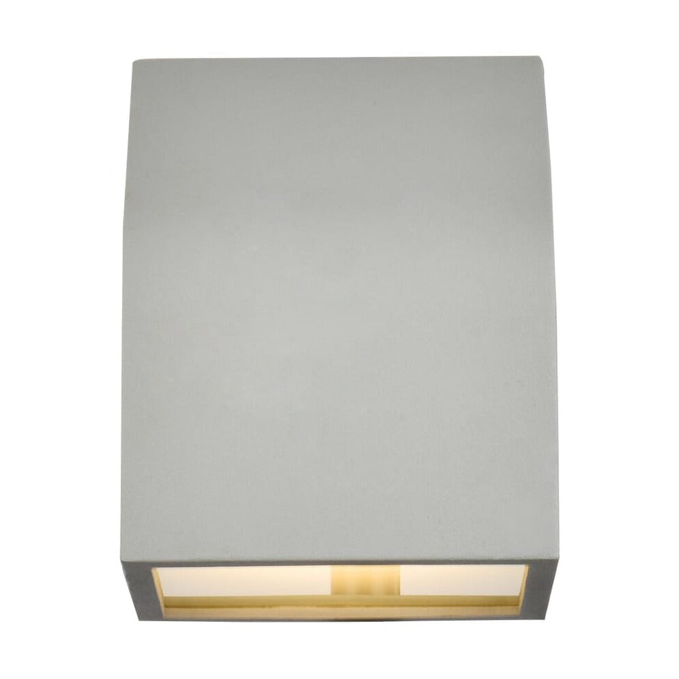 Raine Outdoor Wall Light (LDOD4004) in Silver by Living District