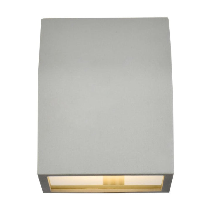 Raine Outdoor Wall Light (LDOD4004) in Silver by Living District