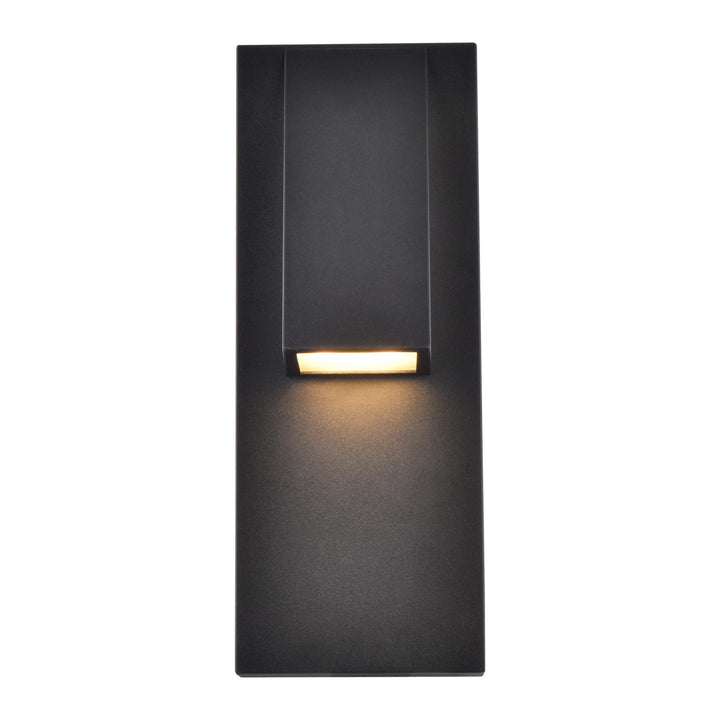 Raine Outdoor Wall Light in Black by Living District