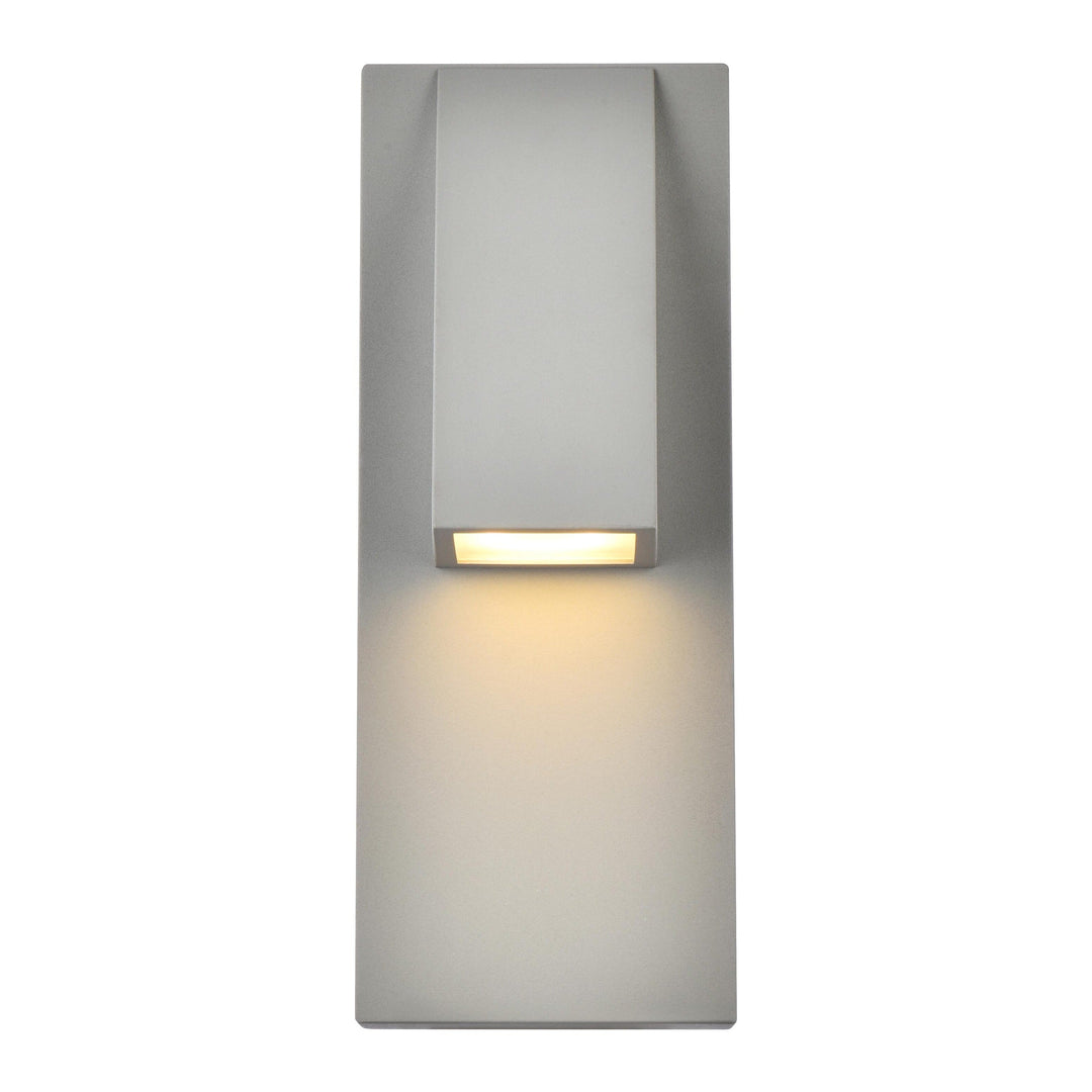 Raine Outdoor Wall Light in Silver by Living District