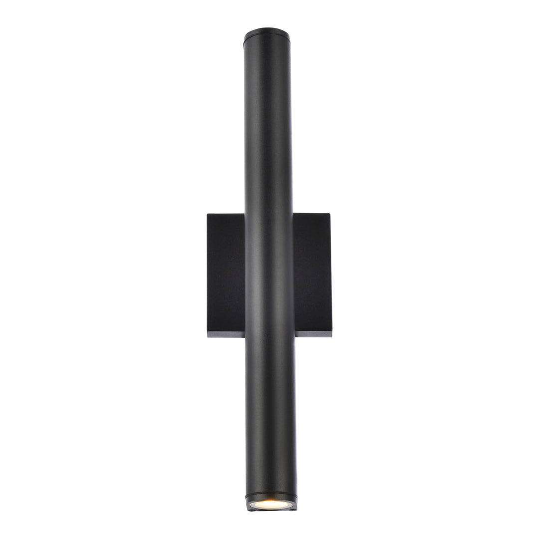 Raine Outdoor Wall Light in Black by Living District