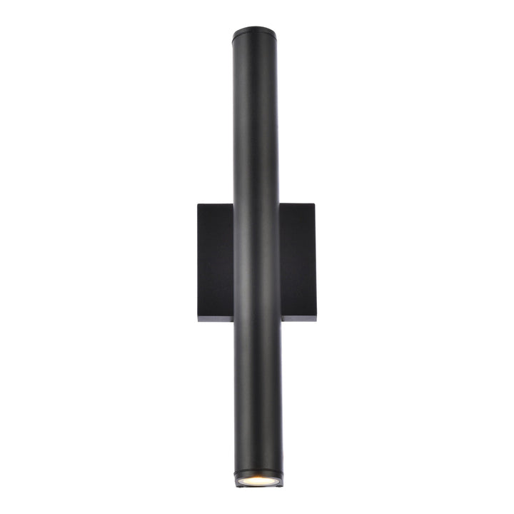 Raine Outdoor Wall Light in Black by Living District