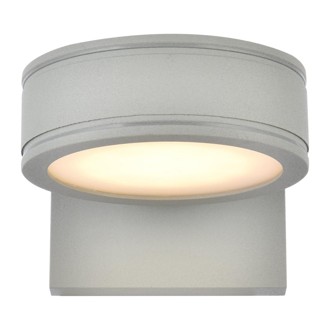 Raine Outdoor Wall Light (LDOD4018) in Silver by Living District