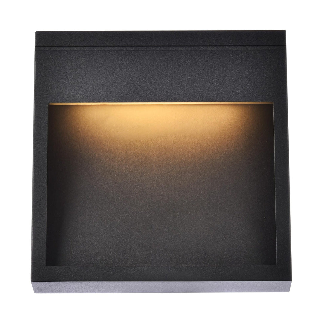 Raine Outdoor Wall Light (LDOD4004) in Black by Living District