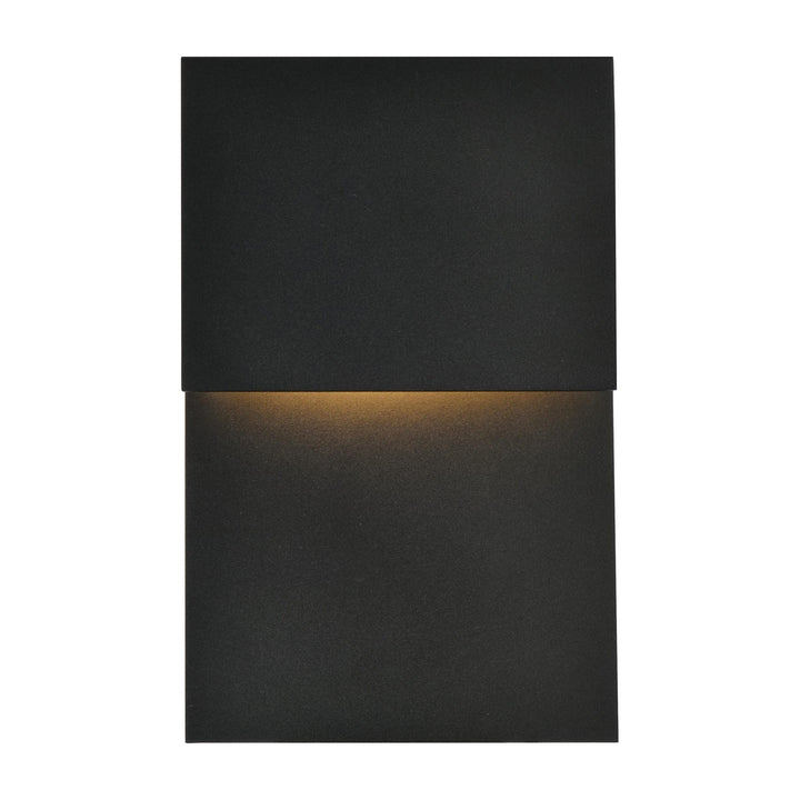 Raine Outdoor Wall Light in Black by Living District