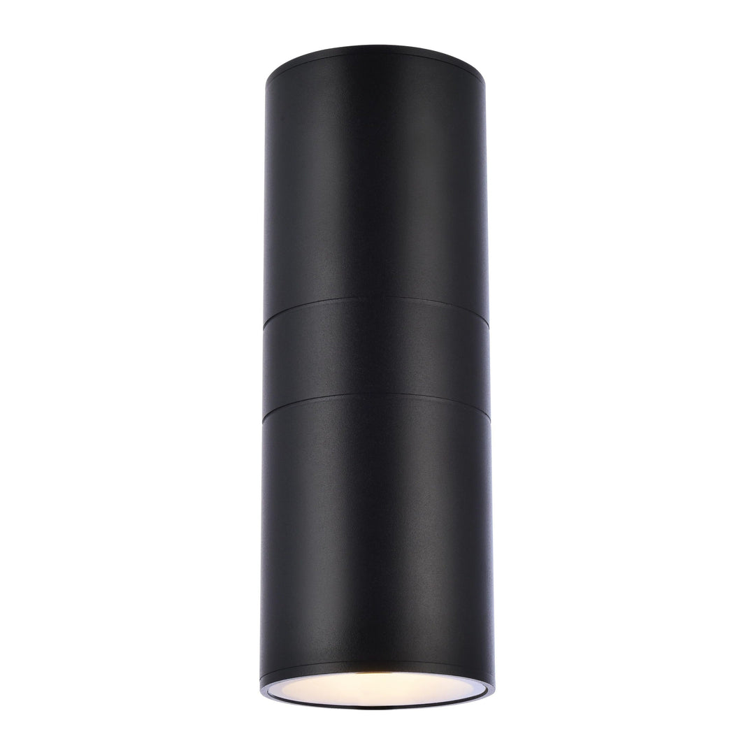 Raine Outdoor Wall Light (LDOD4018) in Black by Living District