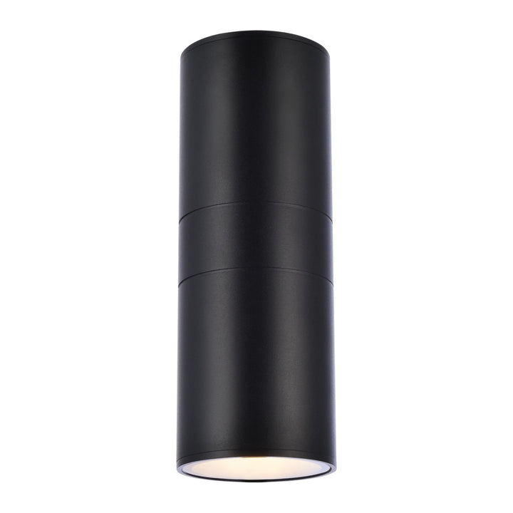Raine Outdoor Wall Light (LDOD4018) in Black by Living District