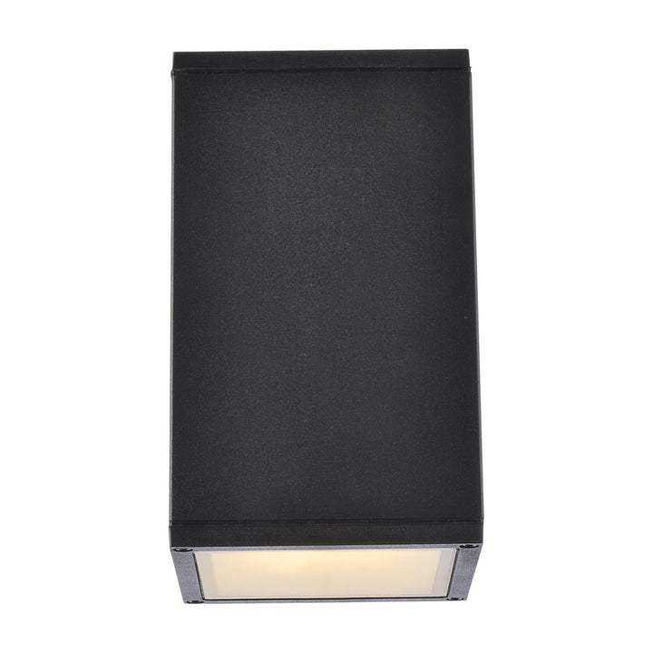 Raine Outdoor Wall Light in Black by Living District